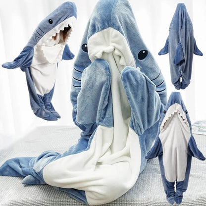 Slumblr® Shark Hoodie Blanket